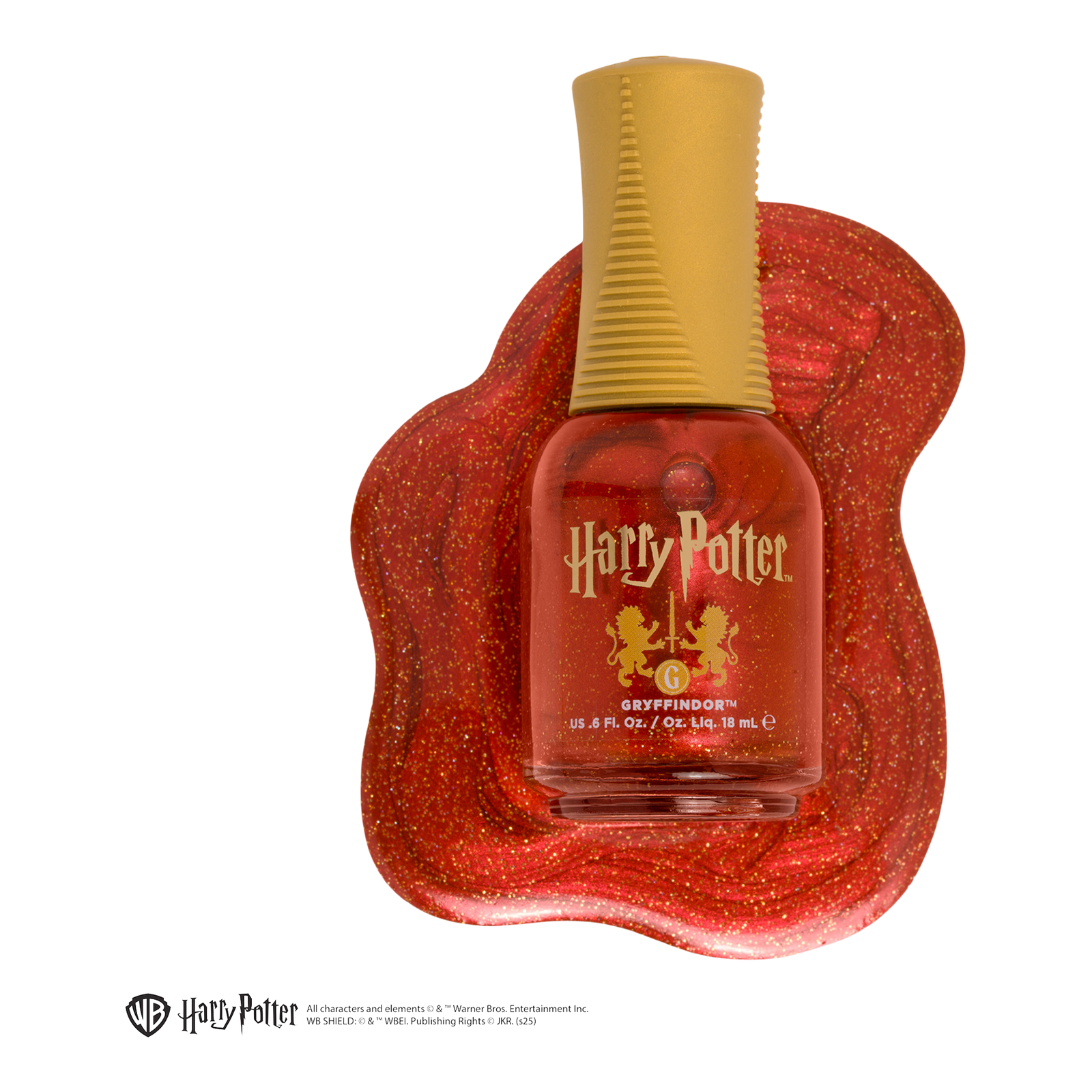 Harry Potter Prisma Reflect Nail Lacquer - Gryffindor
