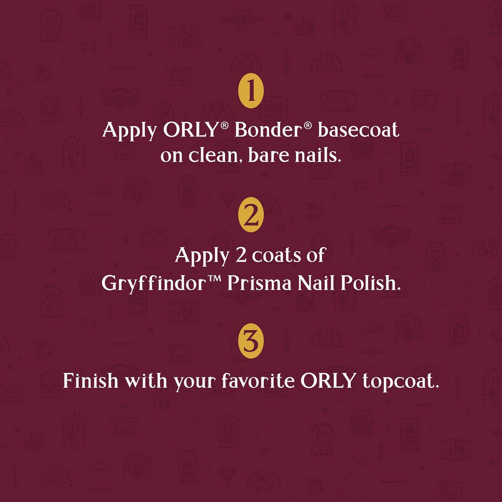 Harry Potter Prisma Reflect Nail Lacquer - Gryffindor