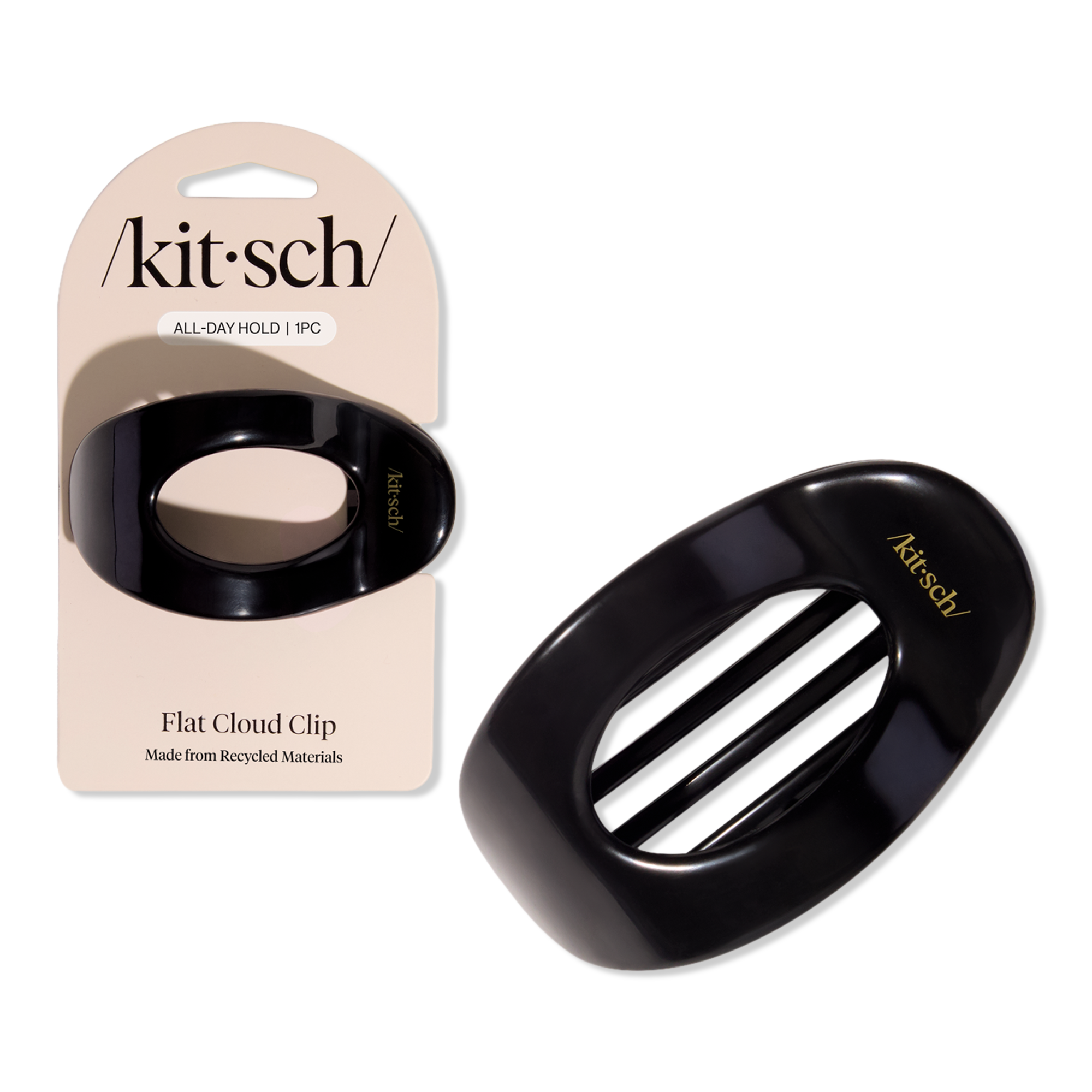 Kitsch Recycled Plastic Flat Cloud Clip #1