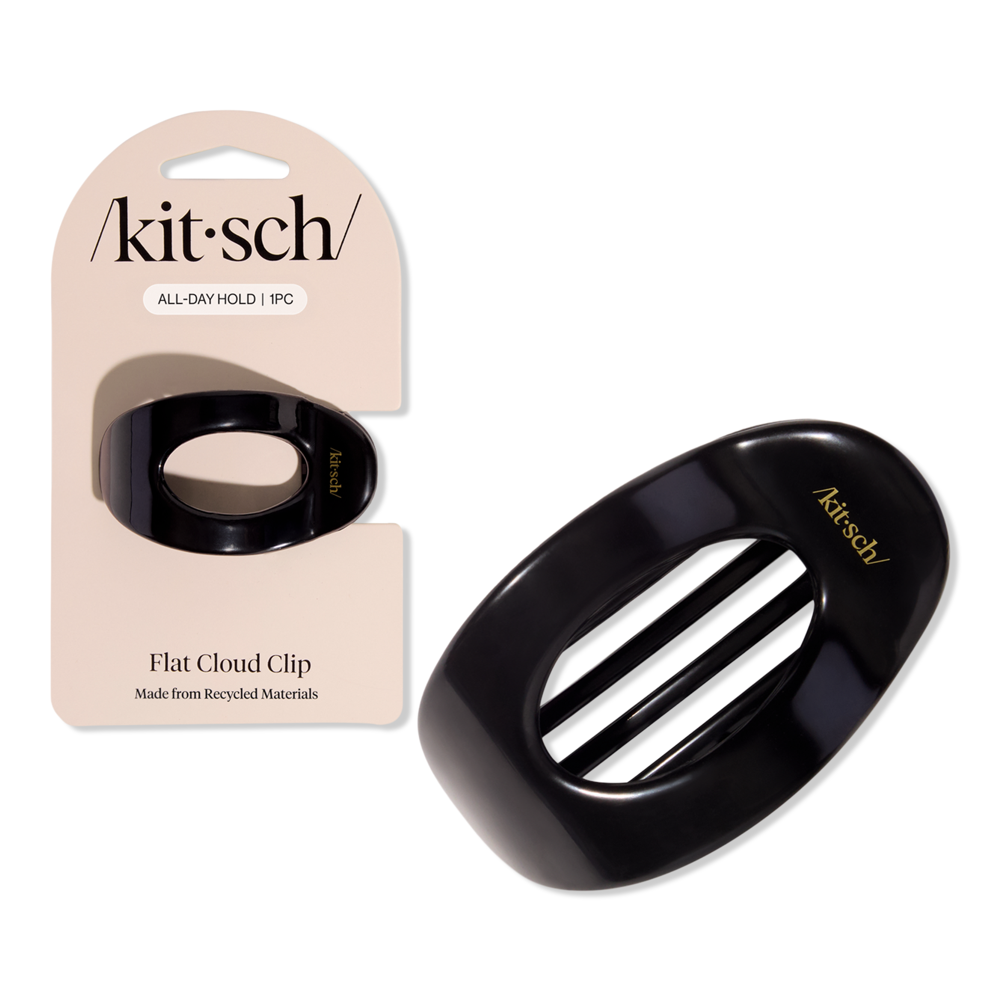 Kitsch Recycled Plastic Flat Cloud Clip #1