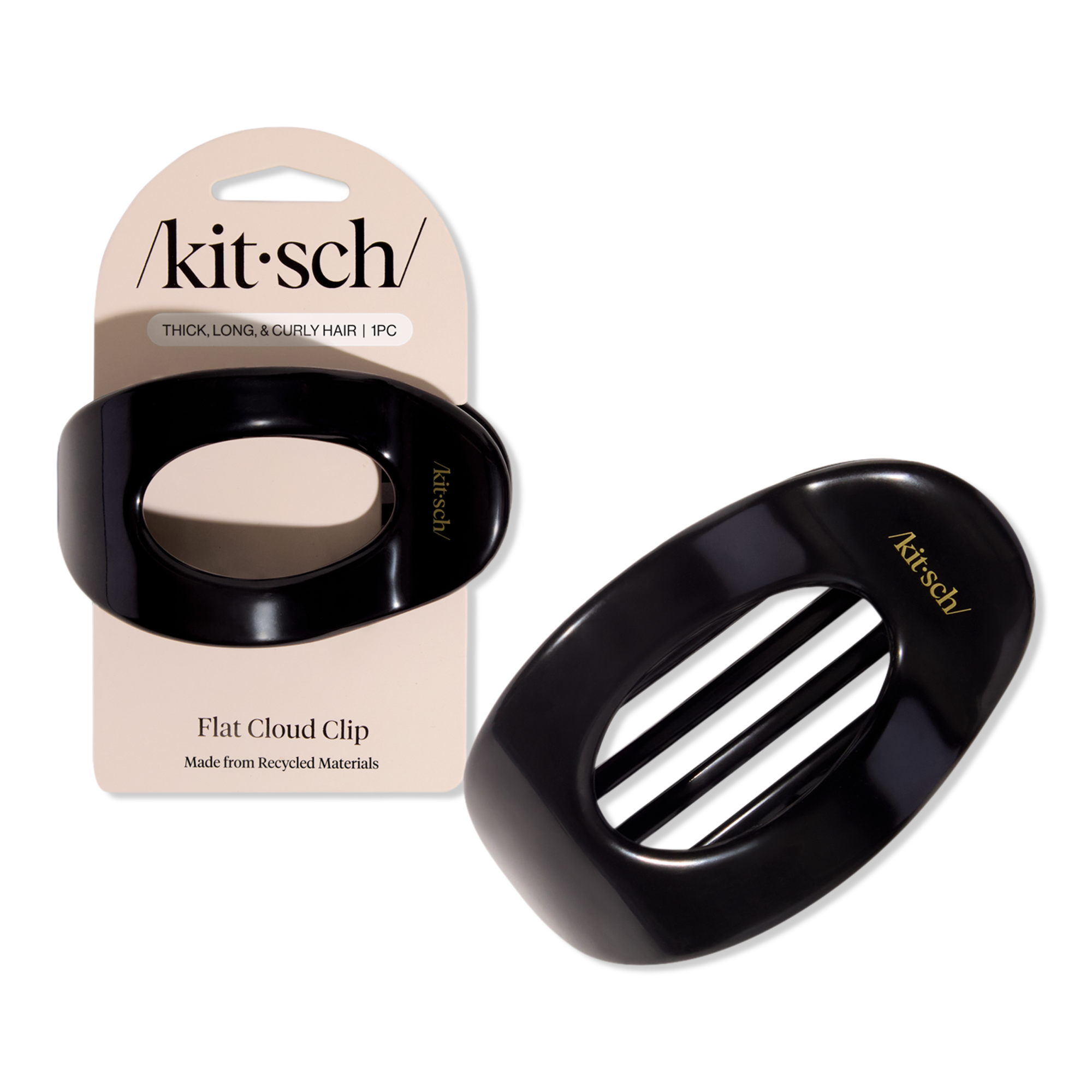 Kitsch Recycled Plastic Flat Cloud Clip #1