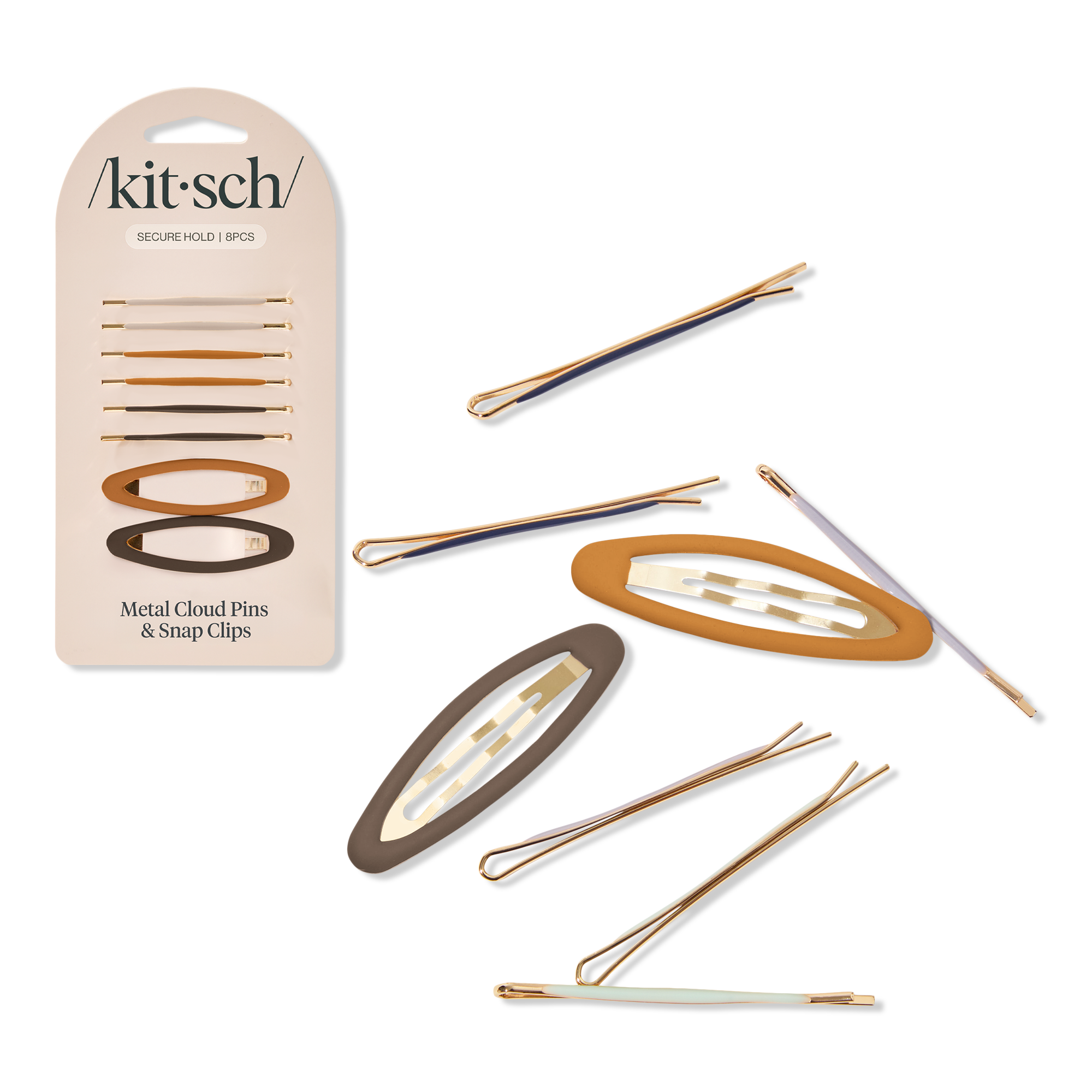 Kitsch Metal Cloud Pins & Snap Clips #1
