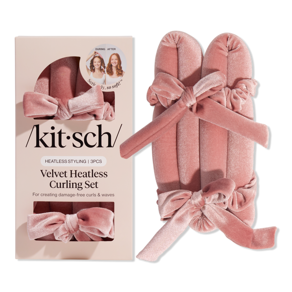 Kitsch Velvet Heatless Curling Set #1