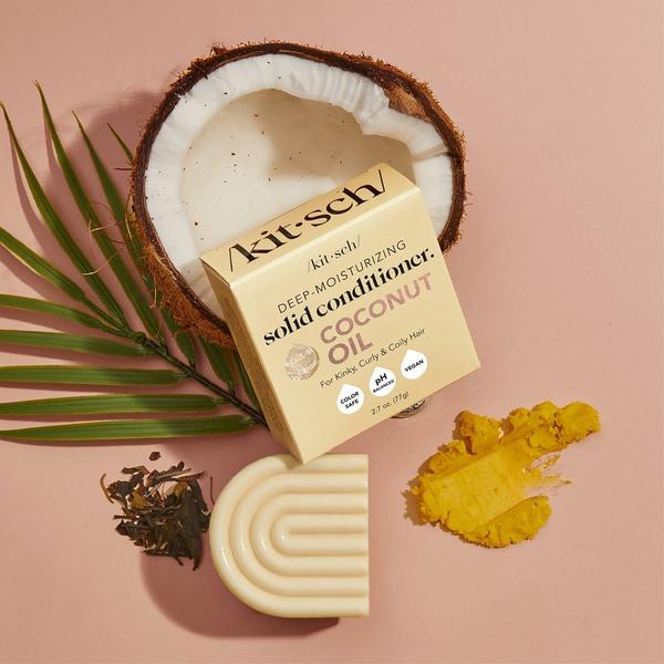 Kitsch Coconut Oil Shampoo + Conditioner Bar Combo #5