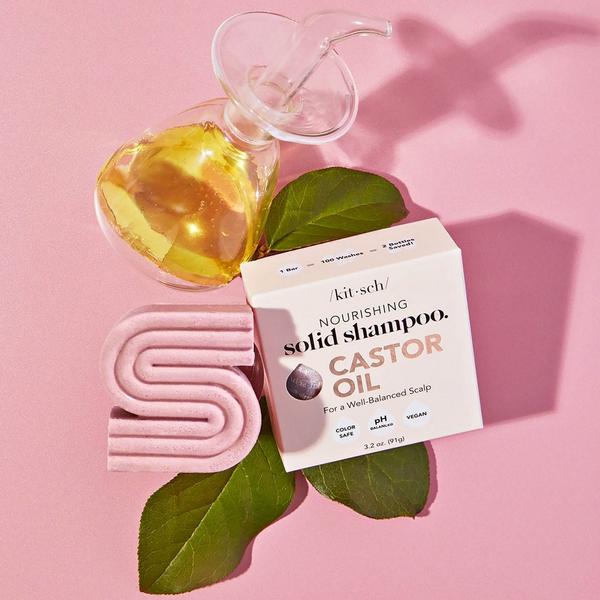 Kitsch Castor Oil Shampoo + Conditioner Bar Combo #4