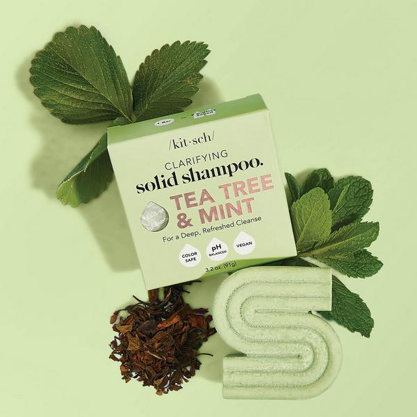 Kitsch Tea Tree Shampoo + Conditioner Bar Combo #4