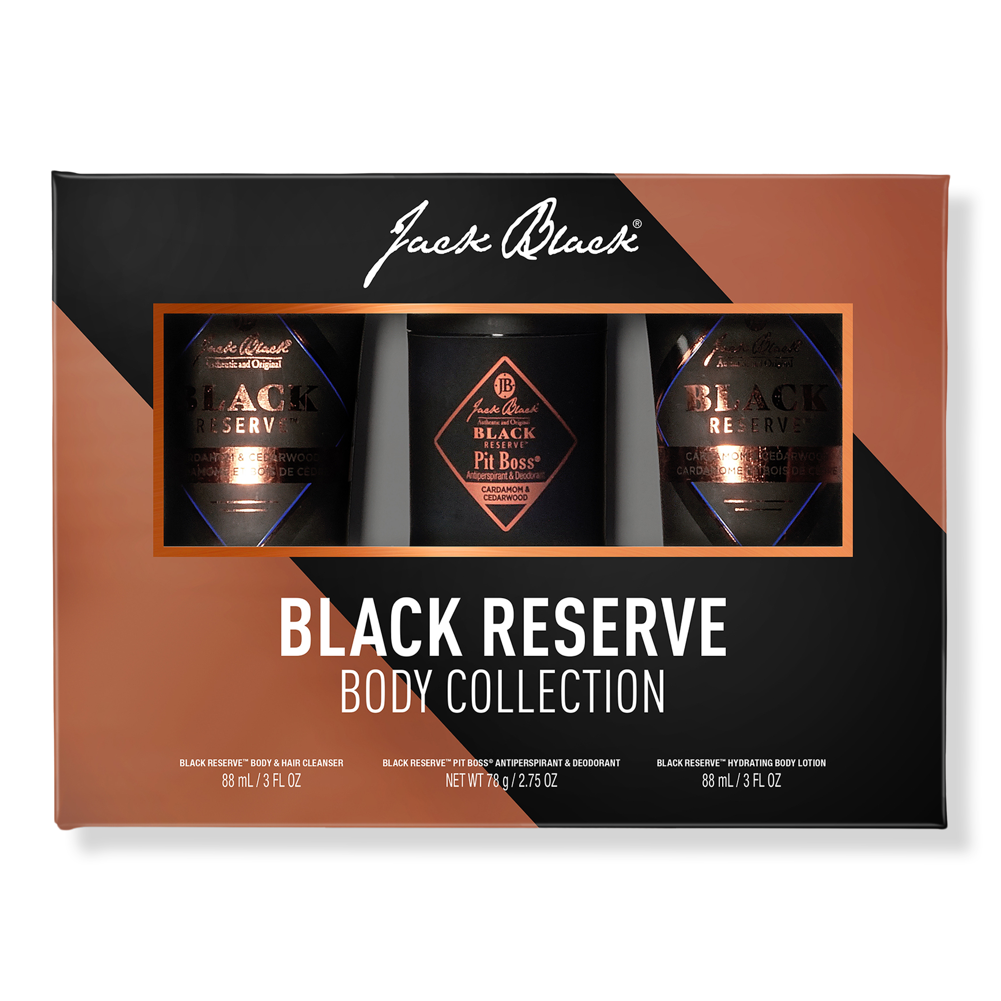 Jack Black Black Reserve Body Collection Set #1