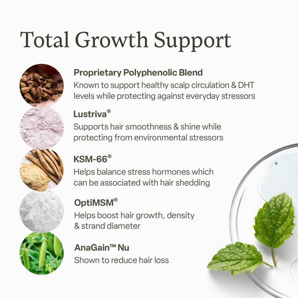 Vitaminas para el crecimiento del cabello 4