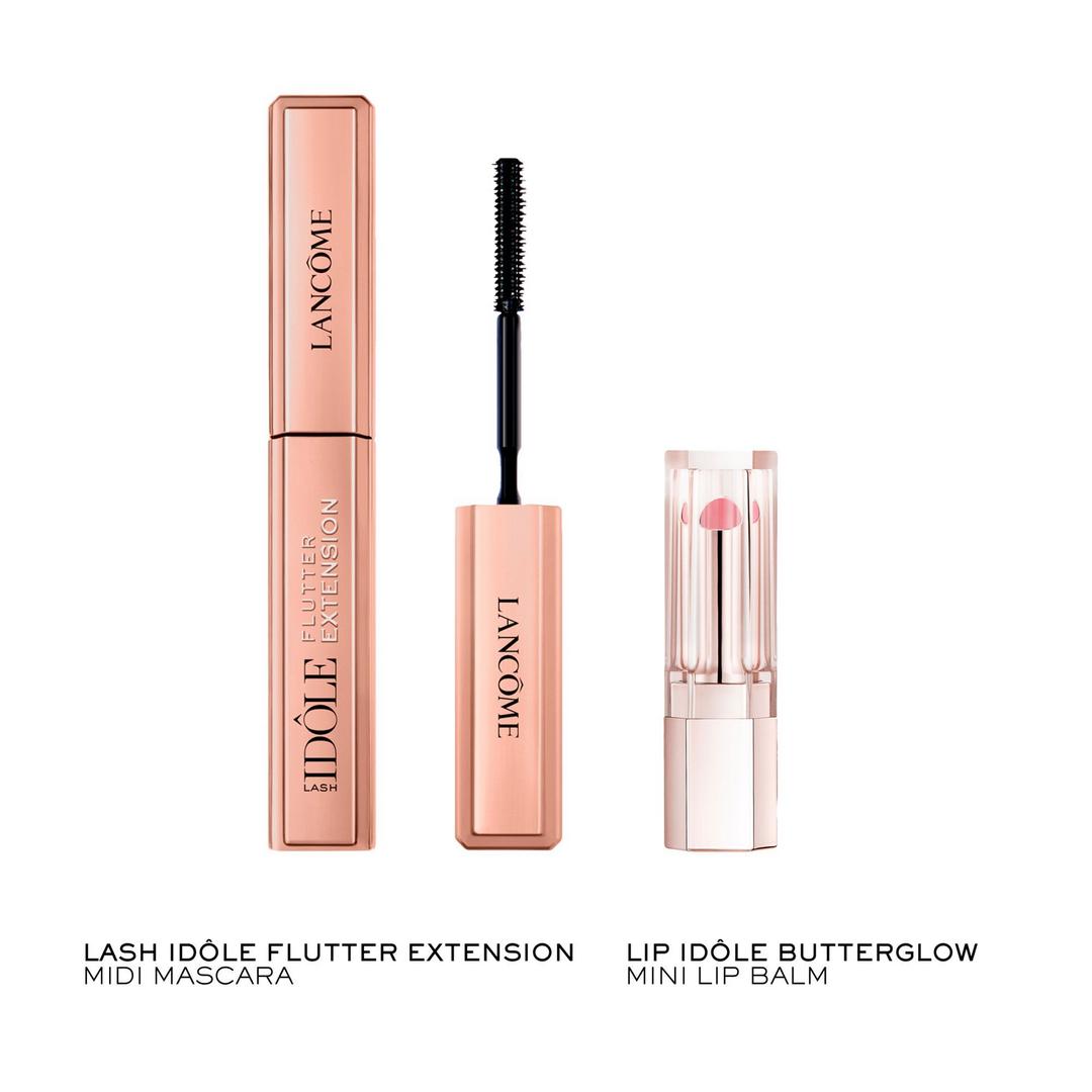 Lash Idôle Flutter Extension Mascara & Lip Idôle Butterglow Lip Balm Gift Set
