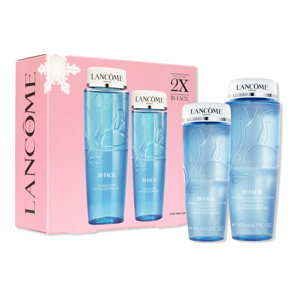 Lancôme Bi-Facil Double-Action Eye Makeup Remover Duo Limited Edition Holiday Gift Set #1