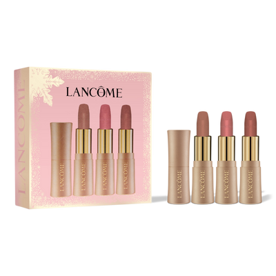 Lancôme L’Absolu Rouge Intimatte Mini Soft Matte Lipstick 3 Piece Gift Set
