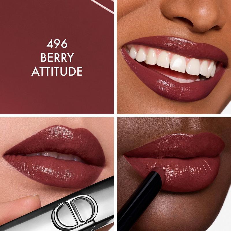 ルージュディオールオンステージ／496ベリーアティチュードシャインディオール Dior - 496 Berry Attitude Rouge Dior On Stage | Ulta Beauty