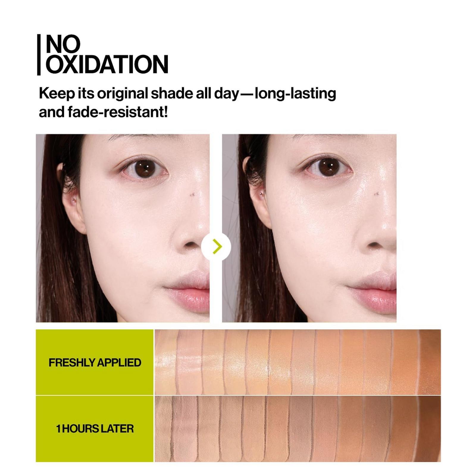 Satin Wear Healthy-Green Cushion Foundation - 20N Apricot