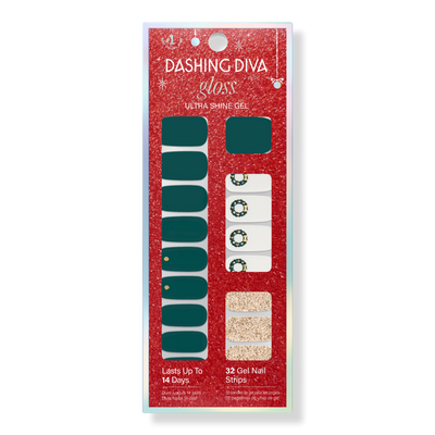 Dashing Diva Gloss Ultra Shine Gel Nail Strips, Cottage Charm