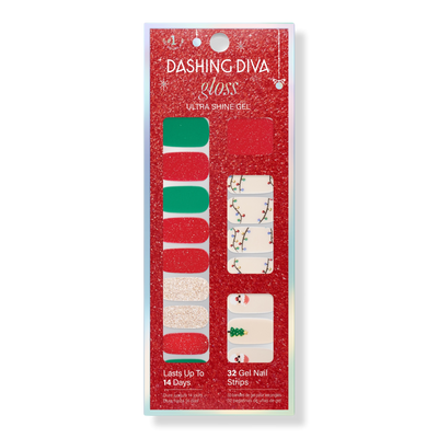 Dashing Diva Gloss Ultra Shine Gel, Santa Baby