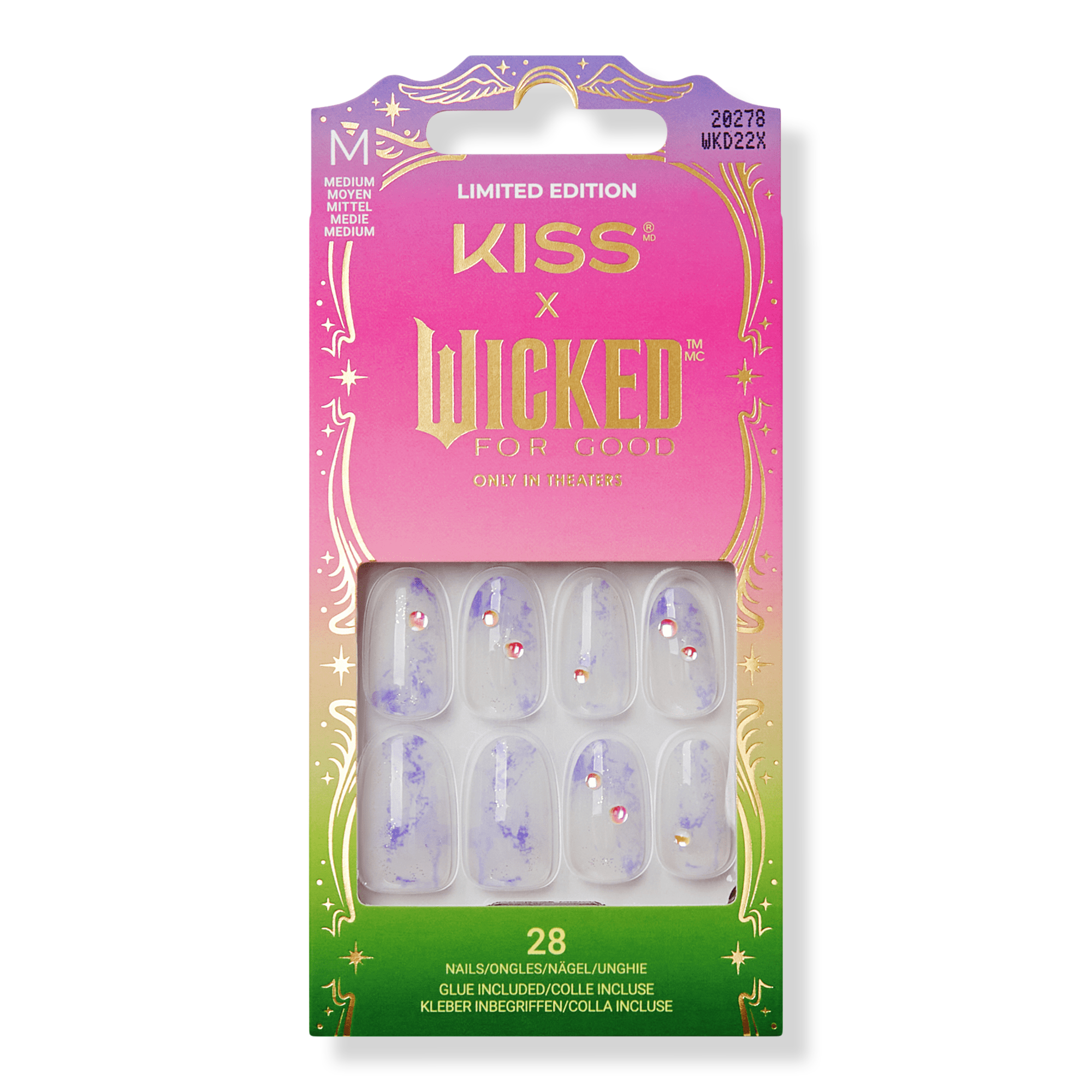 Kiss KISS X WICKED For Good Press On Nails #1