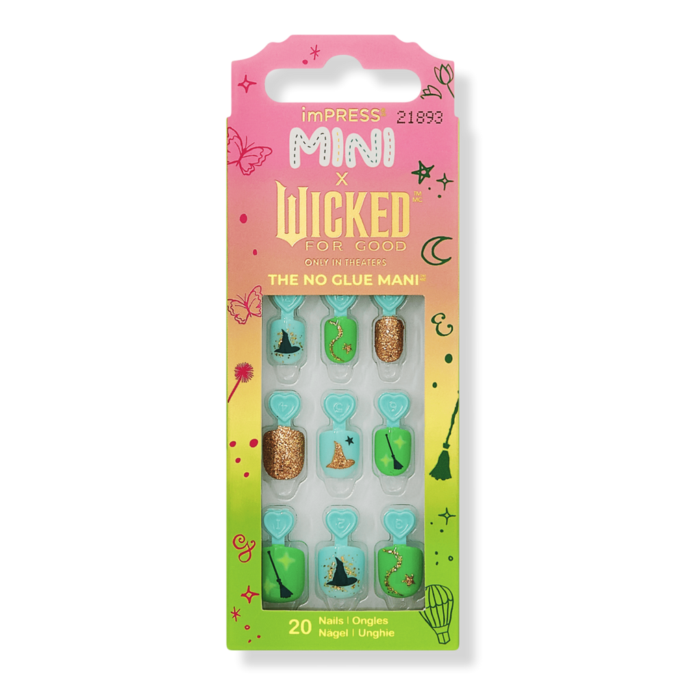 Kiss Impress Mini X Wicked For Good Press On Nails - Perfect Duet