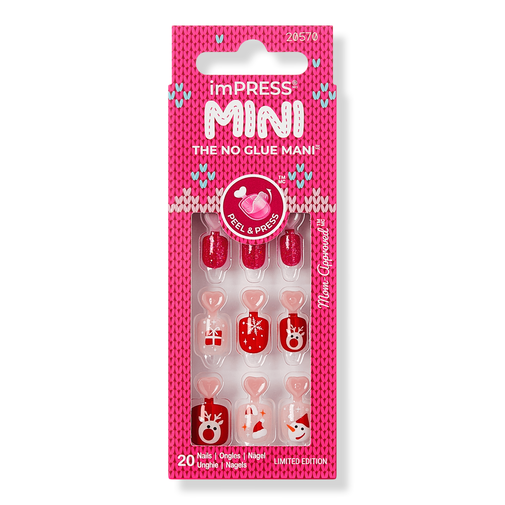 Kiss imPRESS Mini Holiday Press On Nails #1
