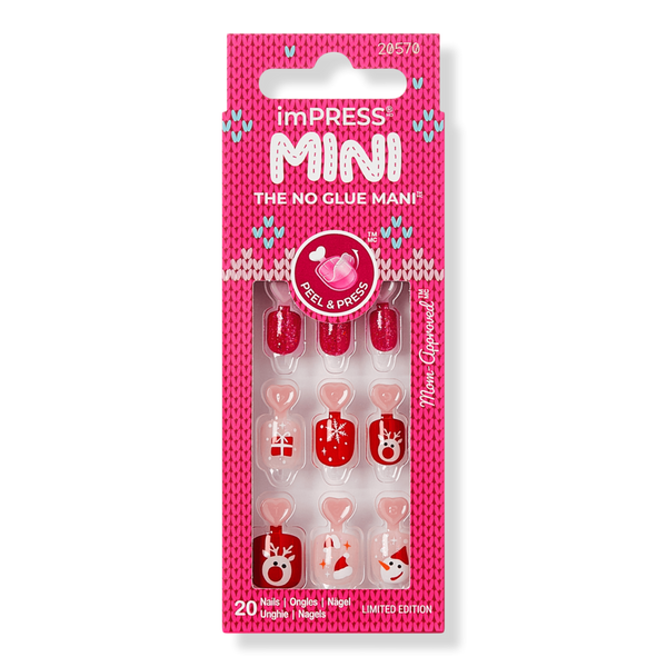Kiss imPRESS Mini Holiday Press On Nails #1