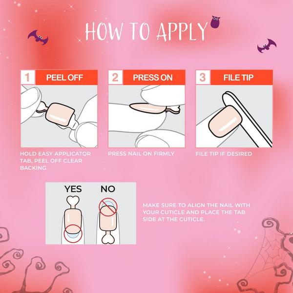 Kiss imPRESS Mini Halloween Press On Nails - Oh My Gourd #4