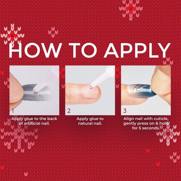 Kiss Voguish Fantasy Holiday Press on Nails #6