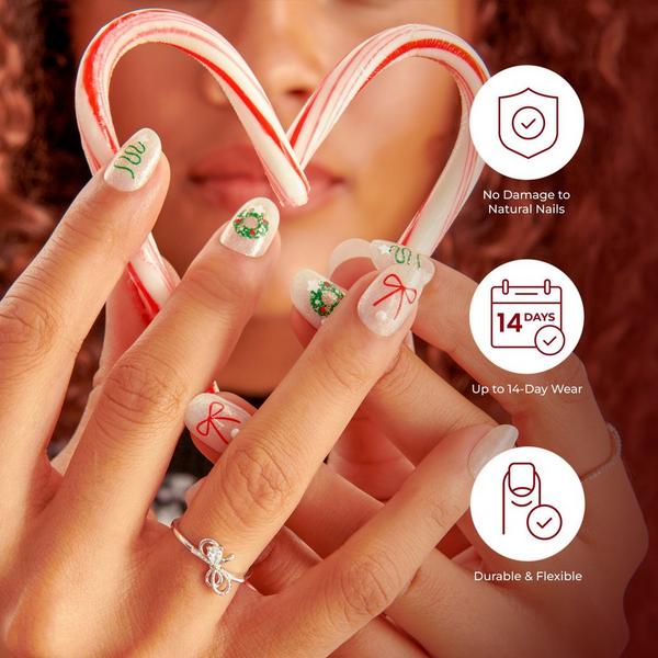 Kiss Voguish Fantasy Holiday Press on Nails #7