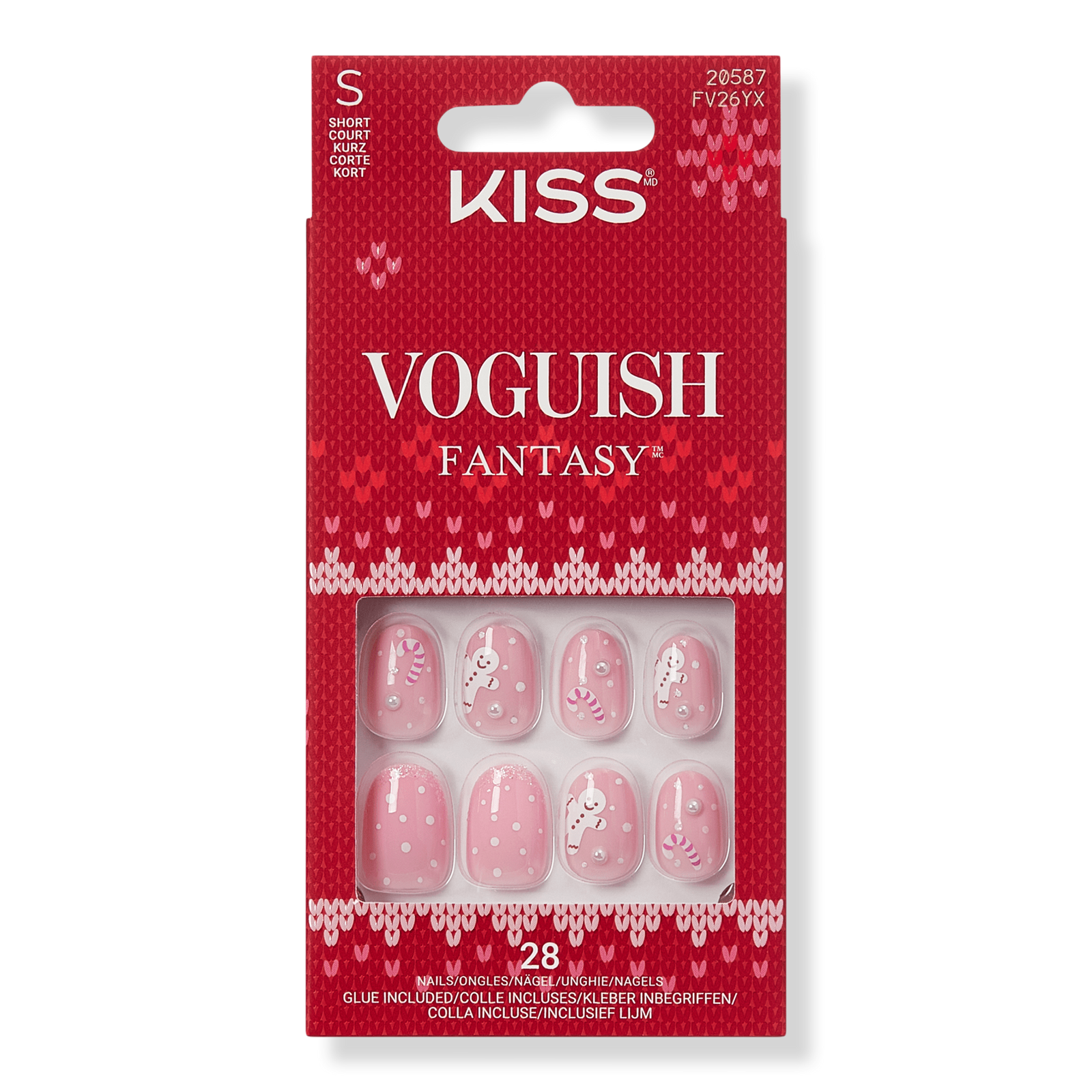 Voguish Fantasy Holiday Press on Nails - Ho Ho Holiday