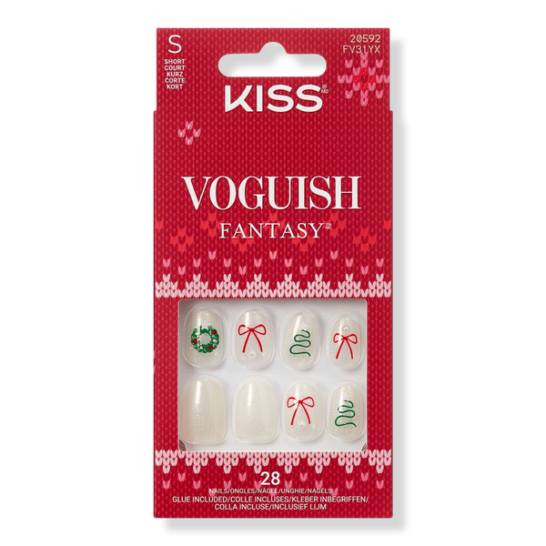 Kiss Voguish Fantasy Holiday Press on Nails #1