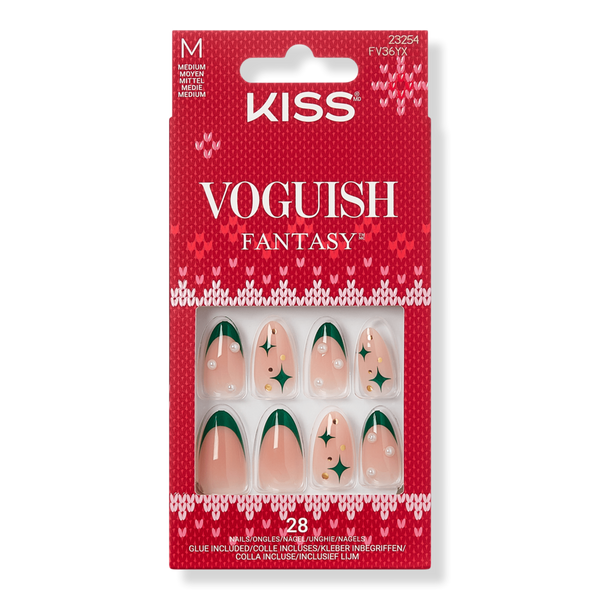 Kiss Voguish Fantasy Holiday Press on Nails #1