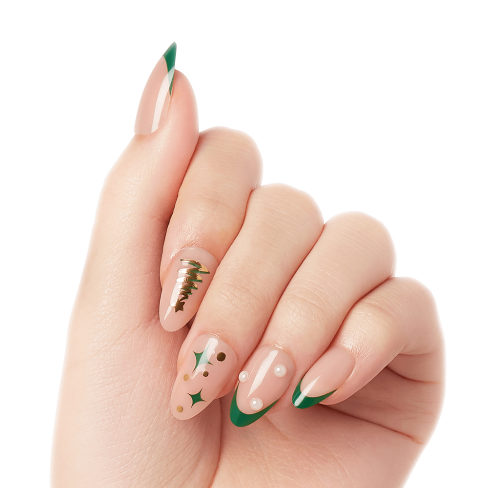 Voguish Fantasy Holiday Press on Nails - Snowy Memories