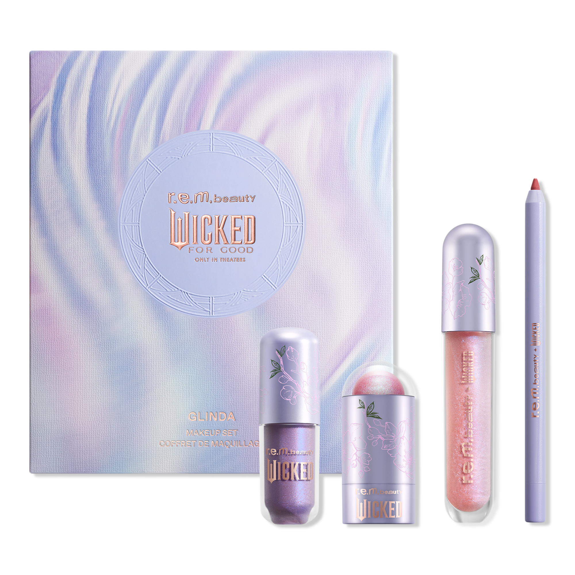 r.e.m. beauty Wicked Glinda Makeup Set #1