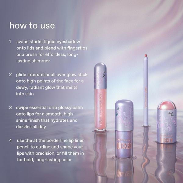 r.e.m. beauty Wicked Glinda Makeup Set #6