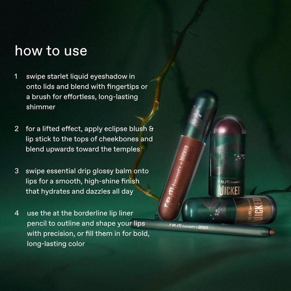 r.e.m. beauty Elphaba Makeup Set #6