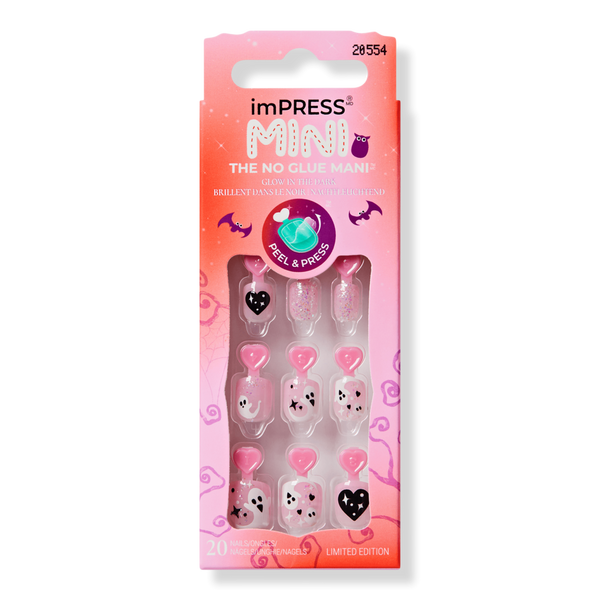 Kiss imPRESS Mini Halloween Press On Nails - Amazed #1
