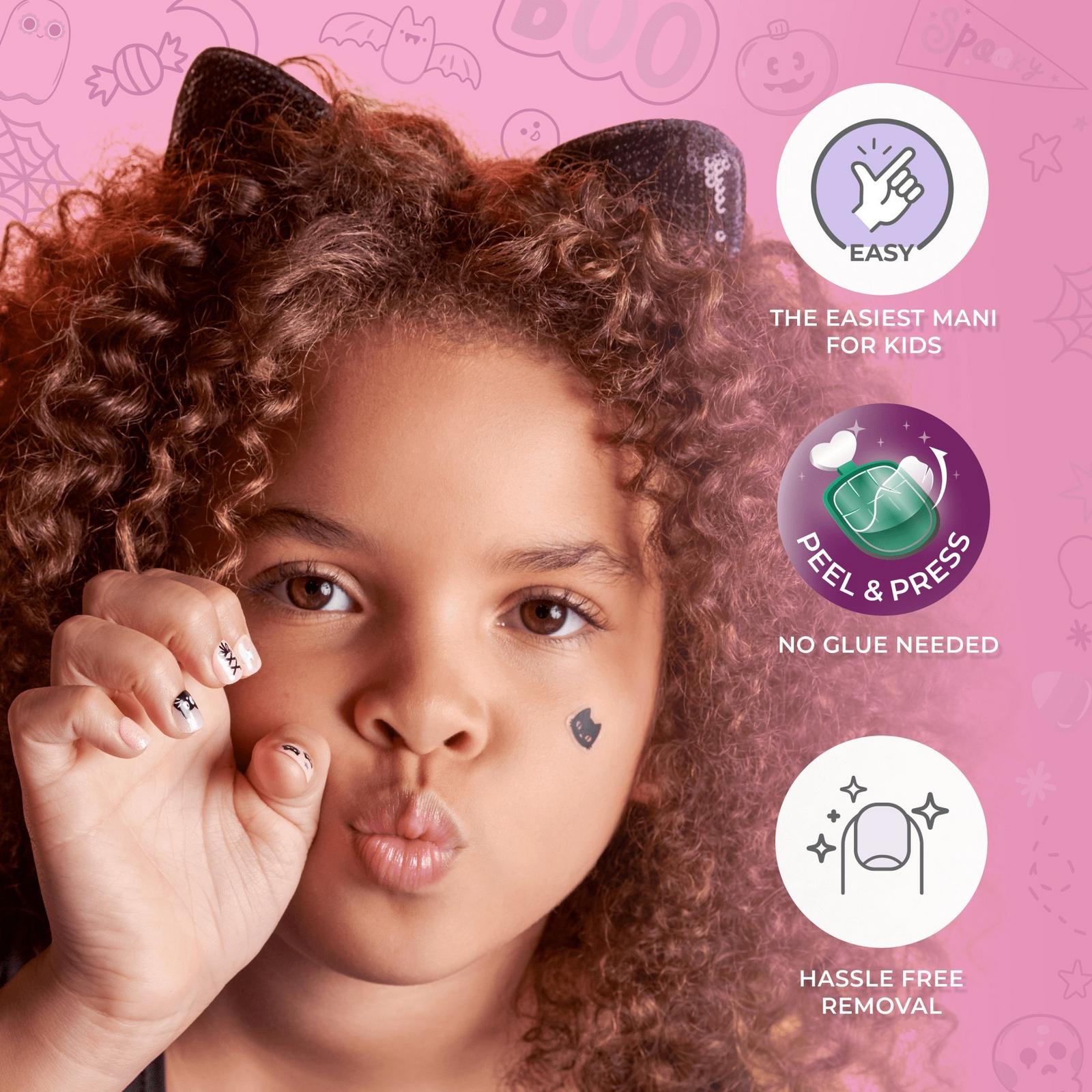 imPRESS Mini Halloween Press On Nails - Amazed