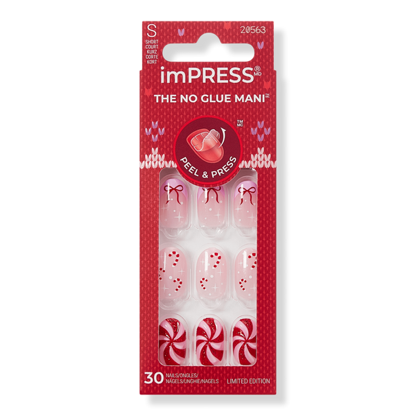 Kiss imPRESS Design Holiday Press On Nails #1