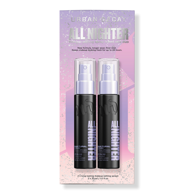 Urban Decay Cosmetics Mini All Nighter Setting Spray Travel Duo Holiday Gift Set
