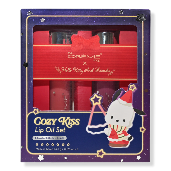The Crème Shop Hello Kitty 2 Piece Lip Oil Set #1