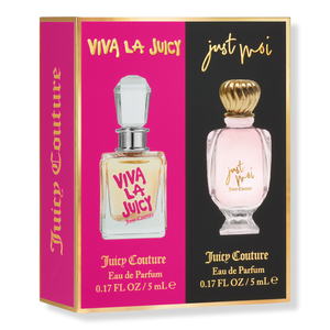 Viva La Juicy y Just Moi Agua de Perfume Set de Regalo Mini 2 Piezas