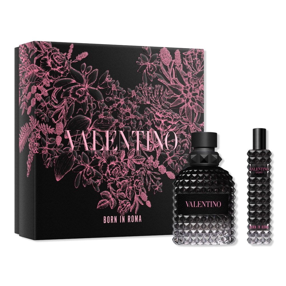 Valentino Uomo Born In Roma Men's Eau De Toilette 2-piece Gift Set - Design 2