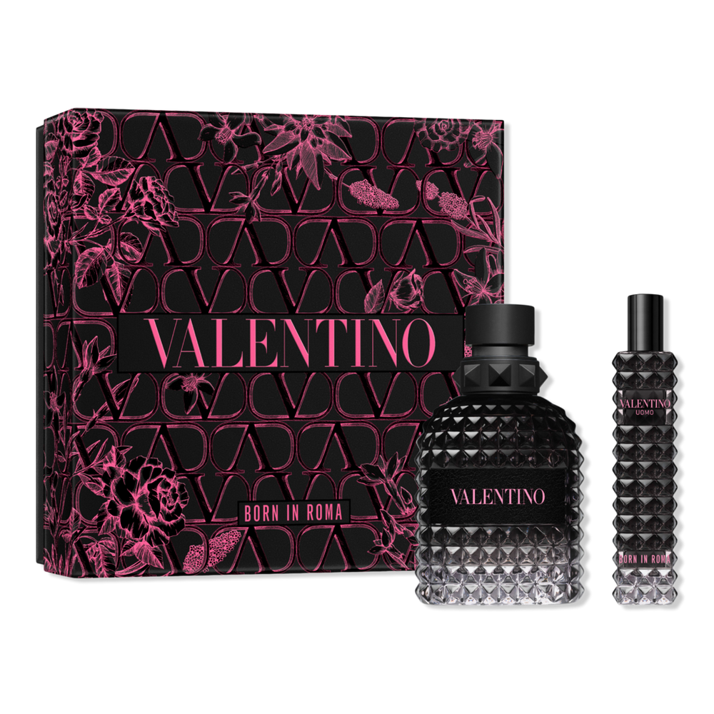 Valentino Uomo Born In Roma Men's Eau De Toilette 2-piece Gift Set - Design 1