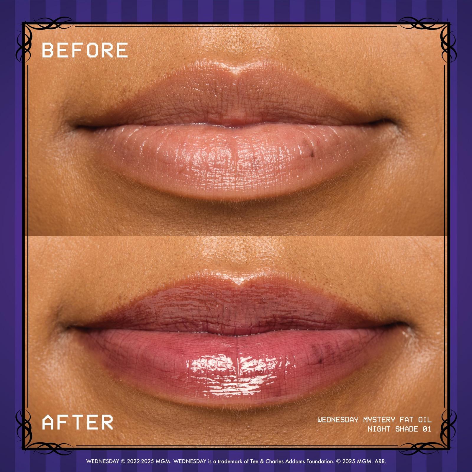 Limited Edition Wednesday Mystery PH Lip Oil - Night Shade