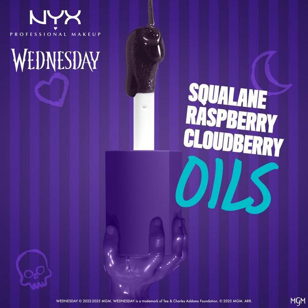 NYX Professional Makeup Limited Edition Wednesday Mystery PH Lip Oil #8
