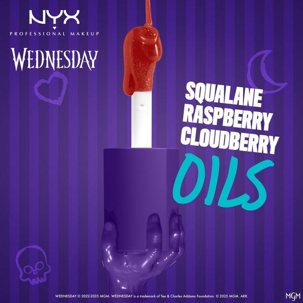 NYX Professional Makeup Limited Edition Wednesday Mystery PH Lip Oil #8