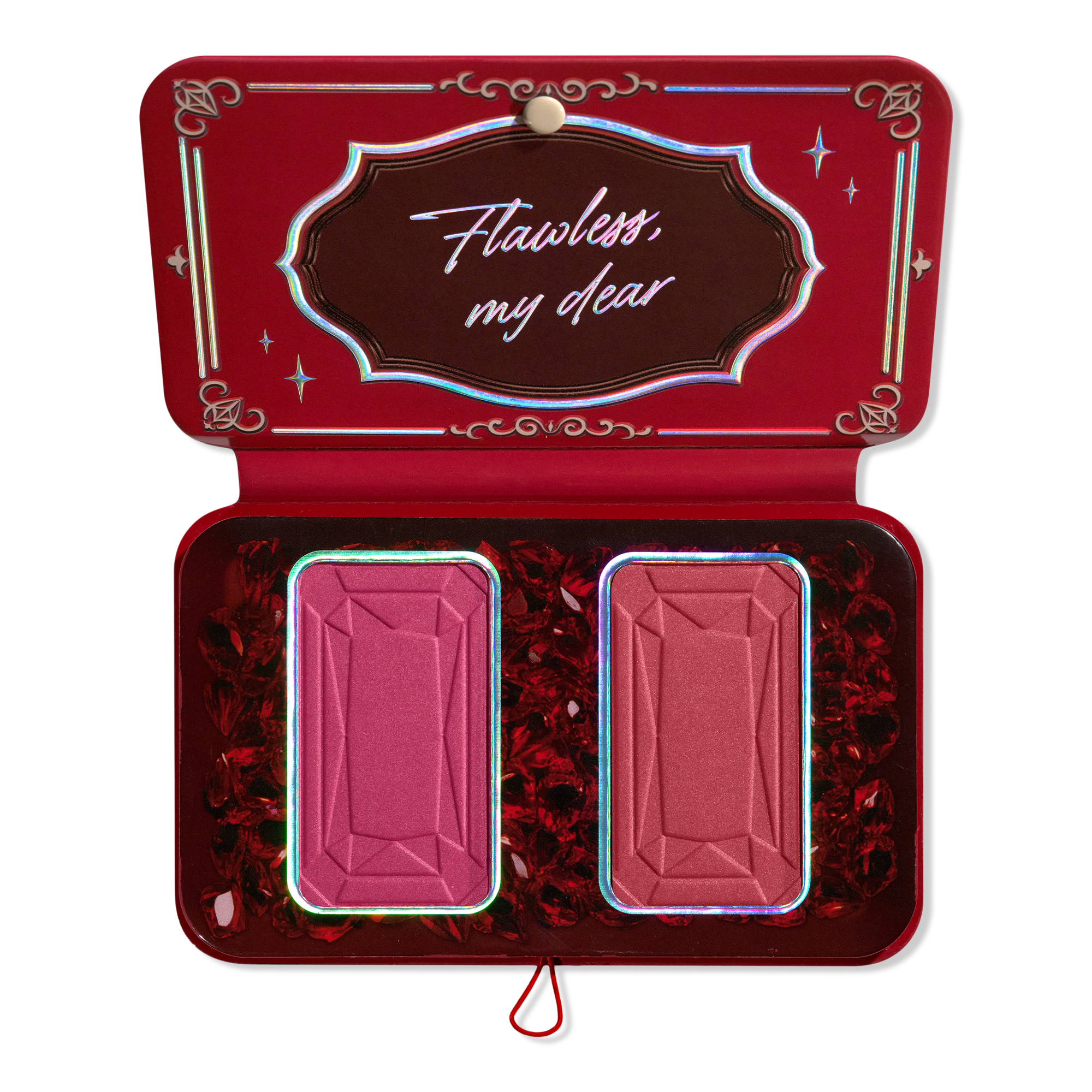 NYX Professional Makeup Limited Edition Bridgerton Buttermelt Royal Flush Blush Duo Palette #1