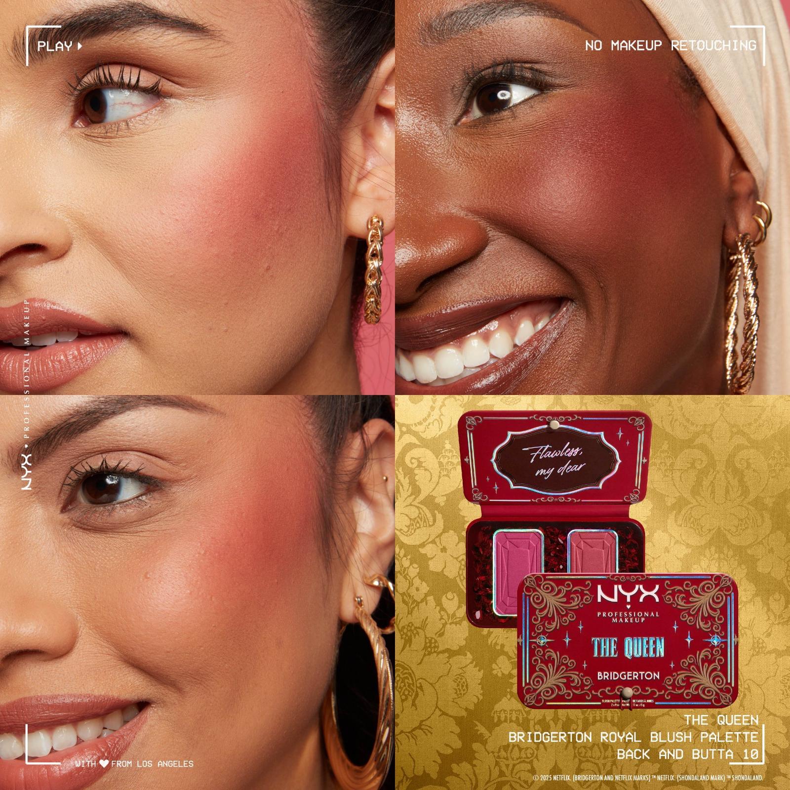 Limited Edition Bridgerton Buttermelt Royal Blush Duo Palette - The Queen