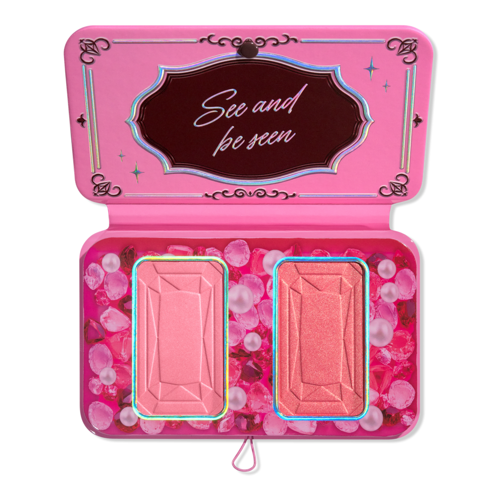Nyx Professional Makeup Limited Edition Bridgerton Royal Flush Buttermelt Blush Duo Palette - Wallflower