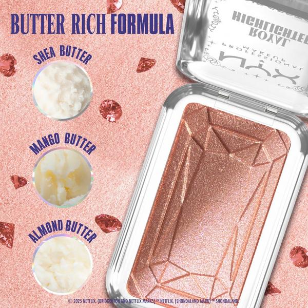 NYX Professional Makeup Limited Edition Bridgerton Royal Buttermelt Highlighter #5