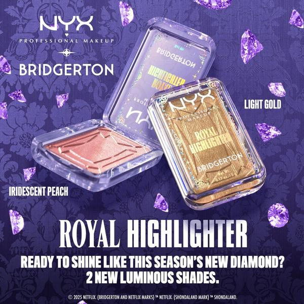 NYX Professional Makeup Limited Edition Bridgerton Royal Buttermelt Highlighter #7