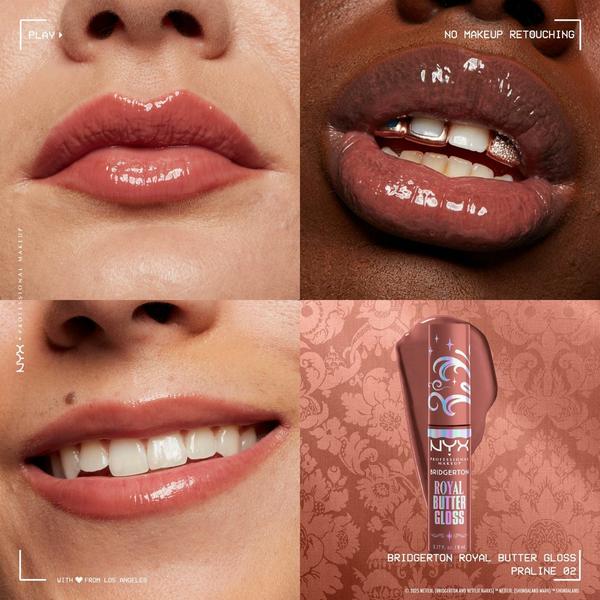 NYX Professional Makeup Limited Edition Bridgerton Royal Butter Gloss #4